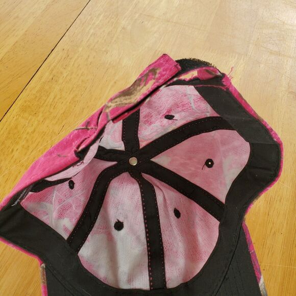 Signatures Pink Baseball Hat Cap One Size Fits Most Mossy Oak - Picture 6 of 7